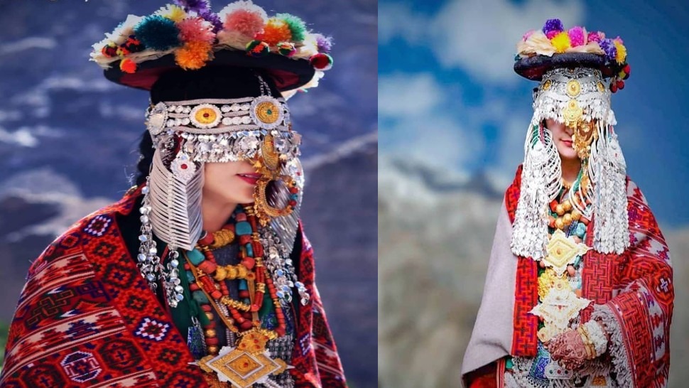 Himachali colorful dress