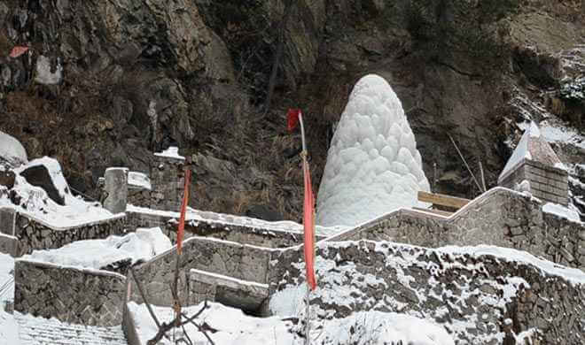 Himachal Pradesh’s ‘Amarnath’, Miraculous ice Shiva lingam