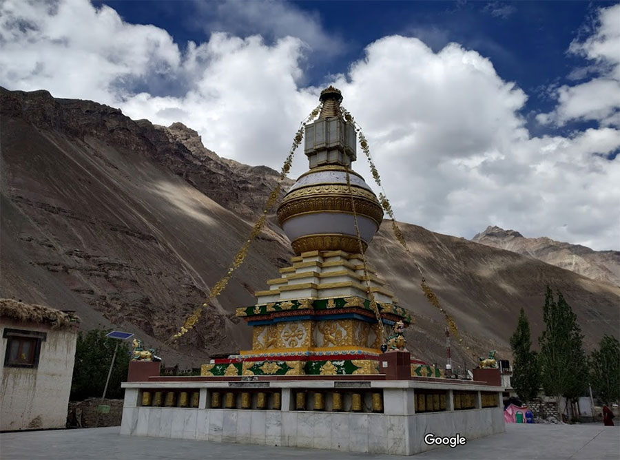 KAZA, Himachal Pradesh: High mountain trekking camp 6 Tabo Monastery