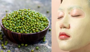 Your face will glow with Mung Bean, remove stains like this