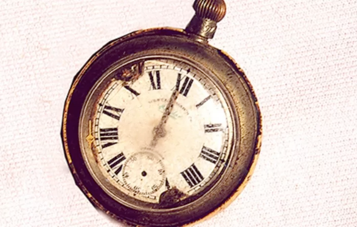 Bhagat Singh's watch. He gifted it to his fellow revolutionary Jaidev Kapoor.