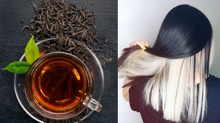 Black Tea For White Hair: Black tea works like magic on white hair,
