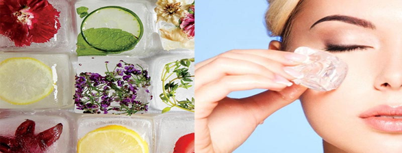 Amazing benefits of applying ice on the skin 2 ice on face