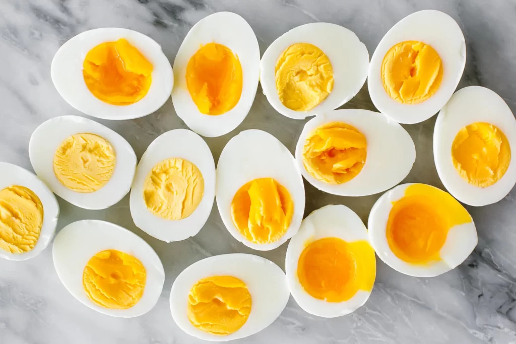 hard boiled eggs