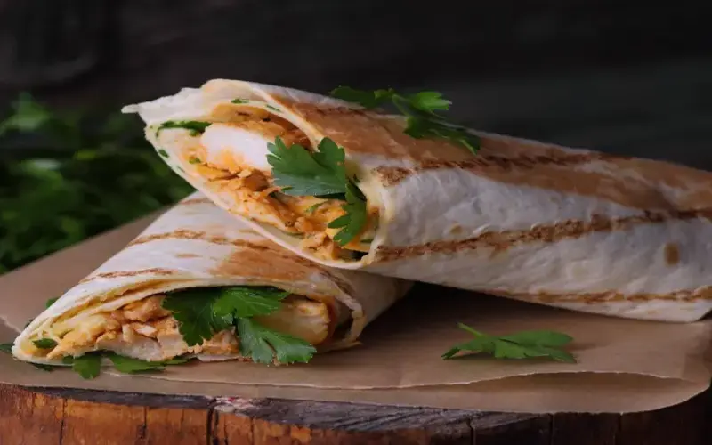 Low calorie chicken wrap you must try