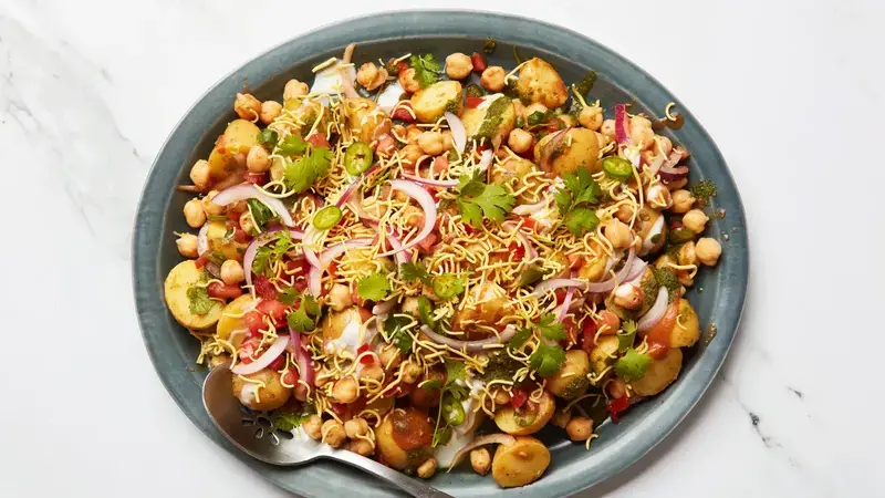 Home made chaat recipe in summer