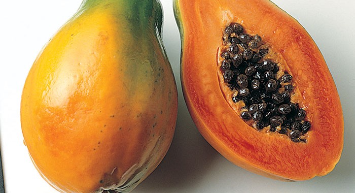 summer fruits (papaya)