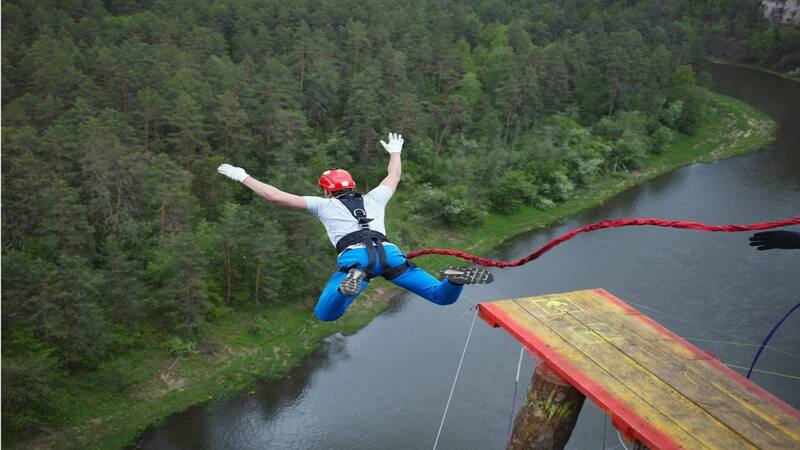 Famous Bungee Jumping places in India