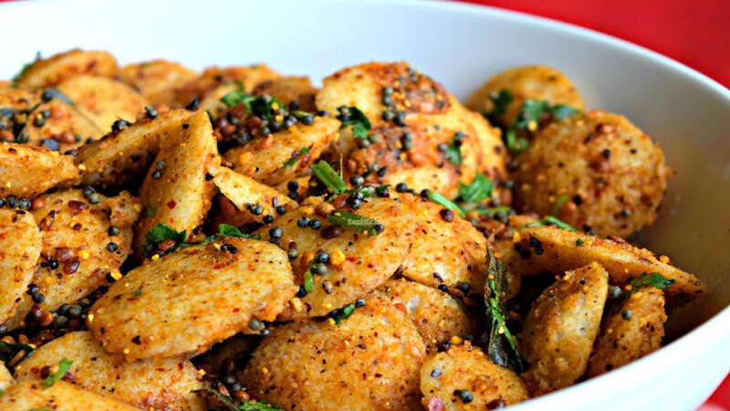 fried idlis