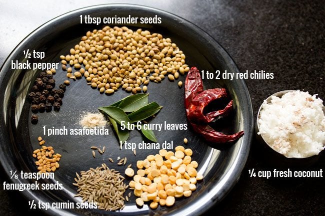 ingredients for making rasam