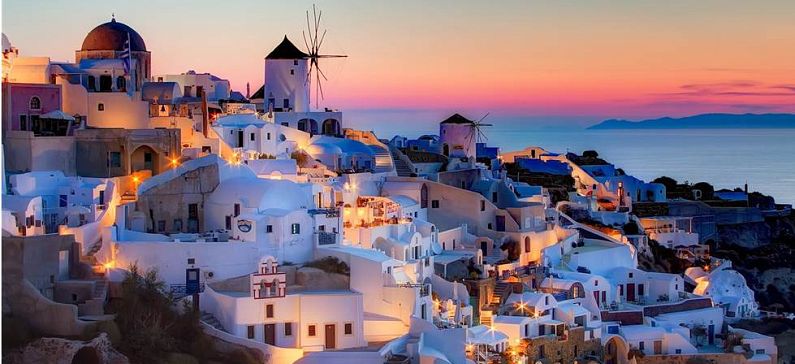 Pleasing island of Greece: Santorini 3 sunset