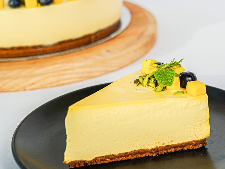 mango cheesecake