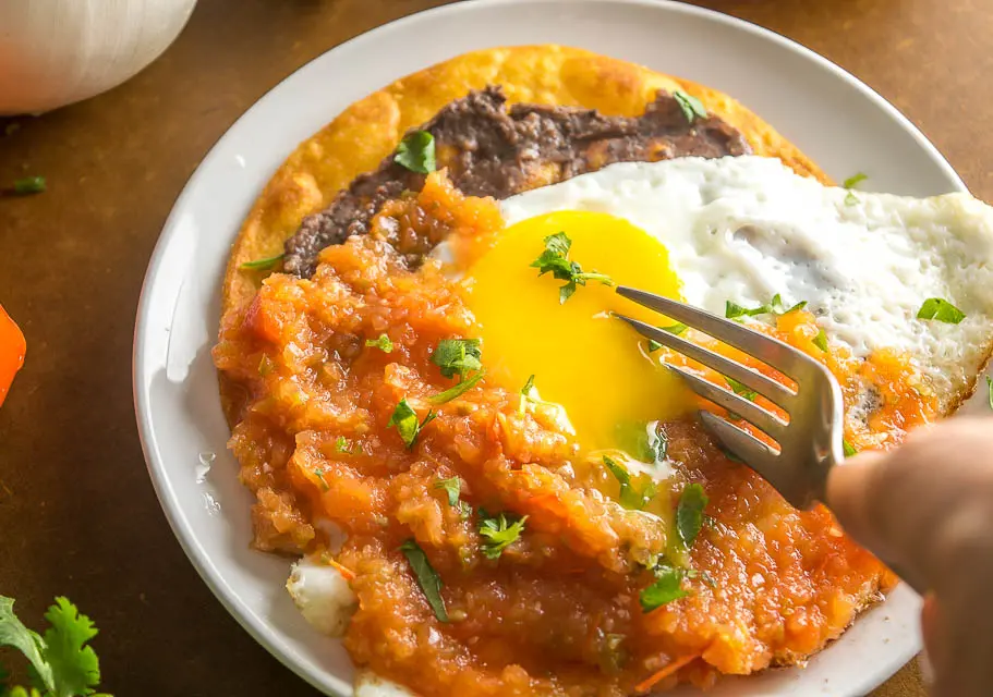 Mexican-style Huevos Rancheros