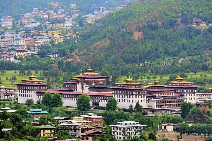 Paro Town in Bhutan