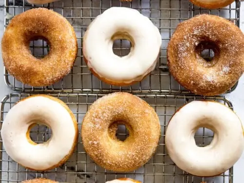 Gluten-Free Baked Banana Doughnuts