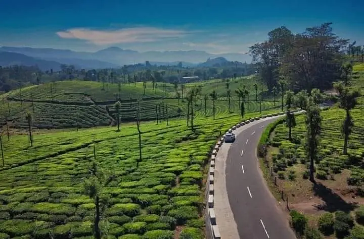 Munnar-Valparai Circuit, Kerala and Tamil Nadu