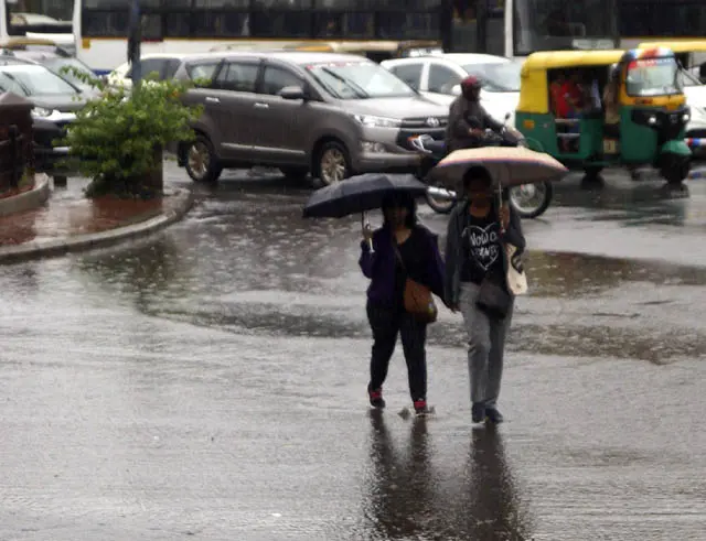 Monsoon Patterns causes unexpected rain
