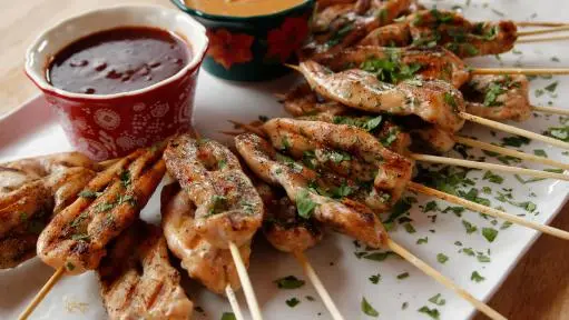 Grilled Chicken Skewers as grilled recipes