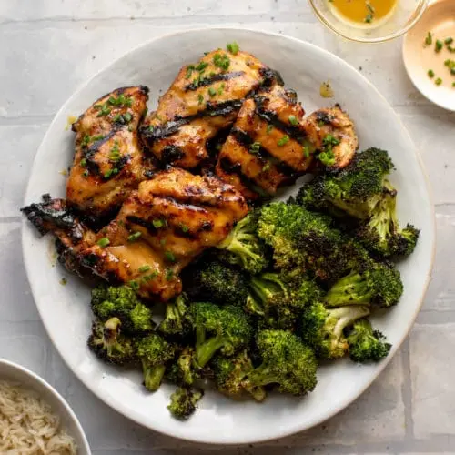 Grilled Chicken with Broccoli