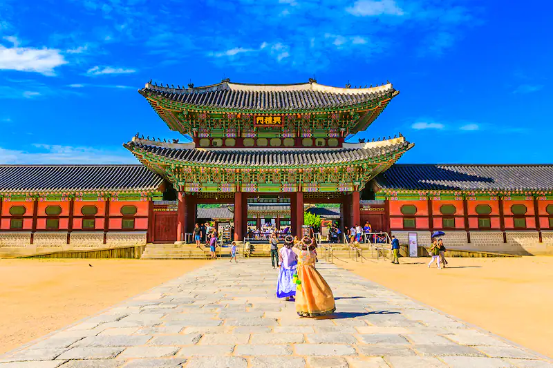 Gyeongbokgung Palace of South Korea 
