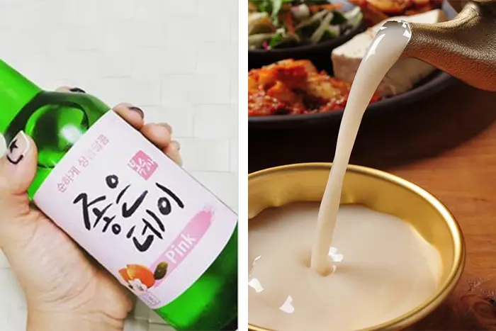 Makgeolli and Soju