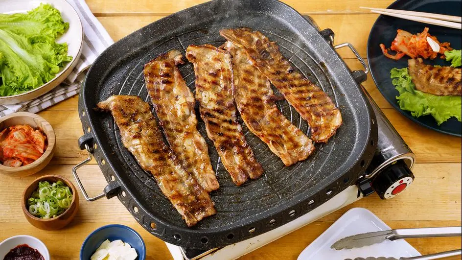 South Korean Cuisine: Exploring the Rich Flavors 13 Samgyeopsal