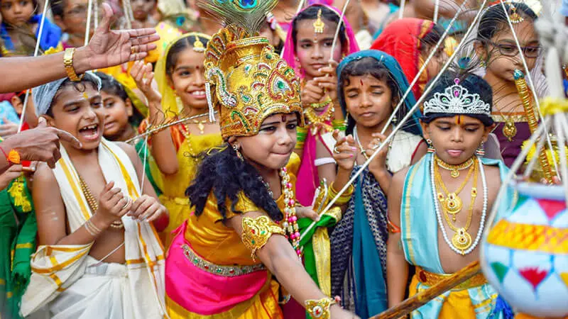 Dahi Handi in Janamashtmi 