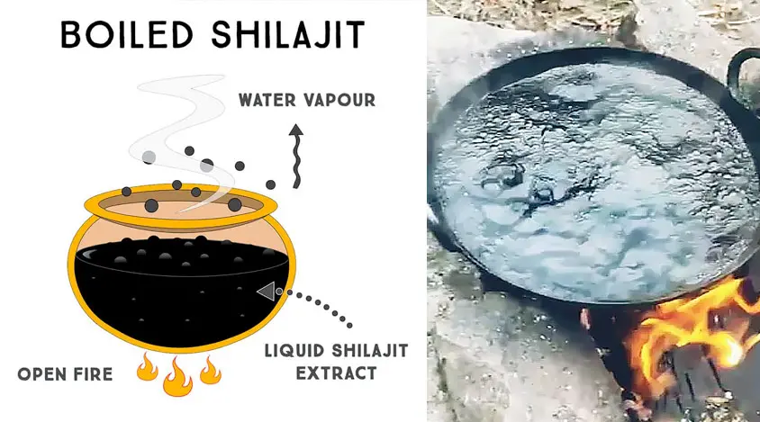 Shilajit filtering process