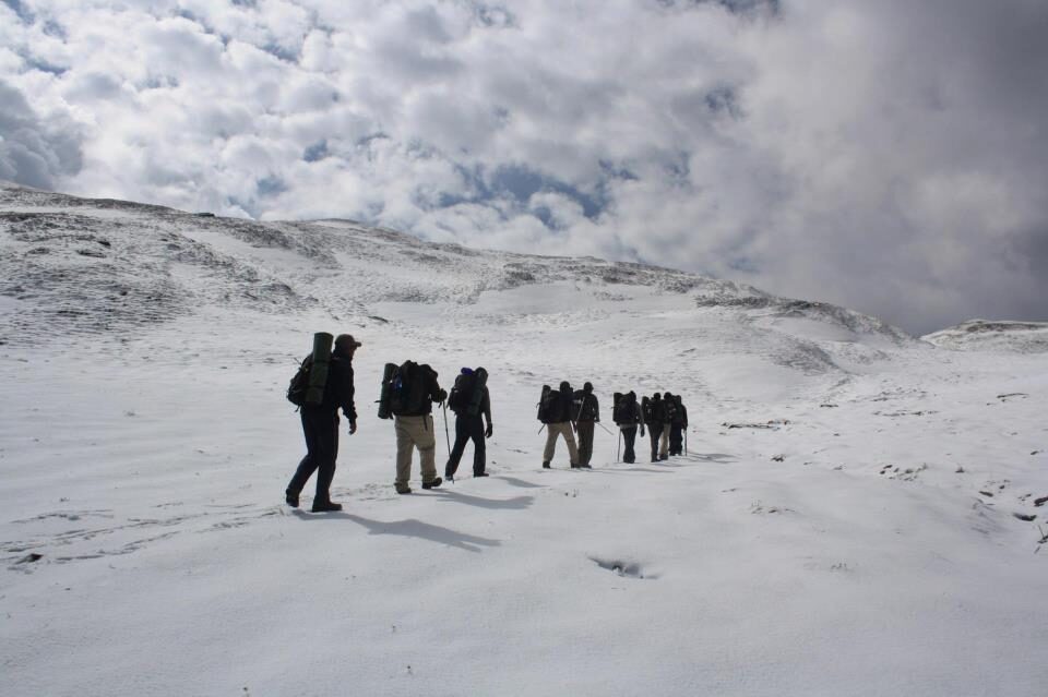 Roopkund Lake: The site of mysterious skeletons 9 Trekking path to Roopkund, passing near Bedni Bugyal