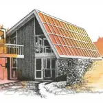 First Solar Powered House