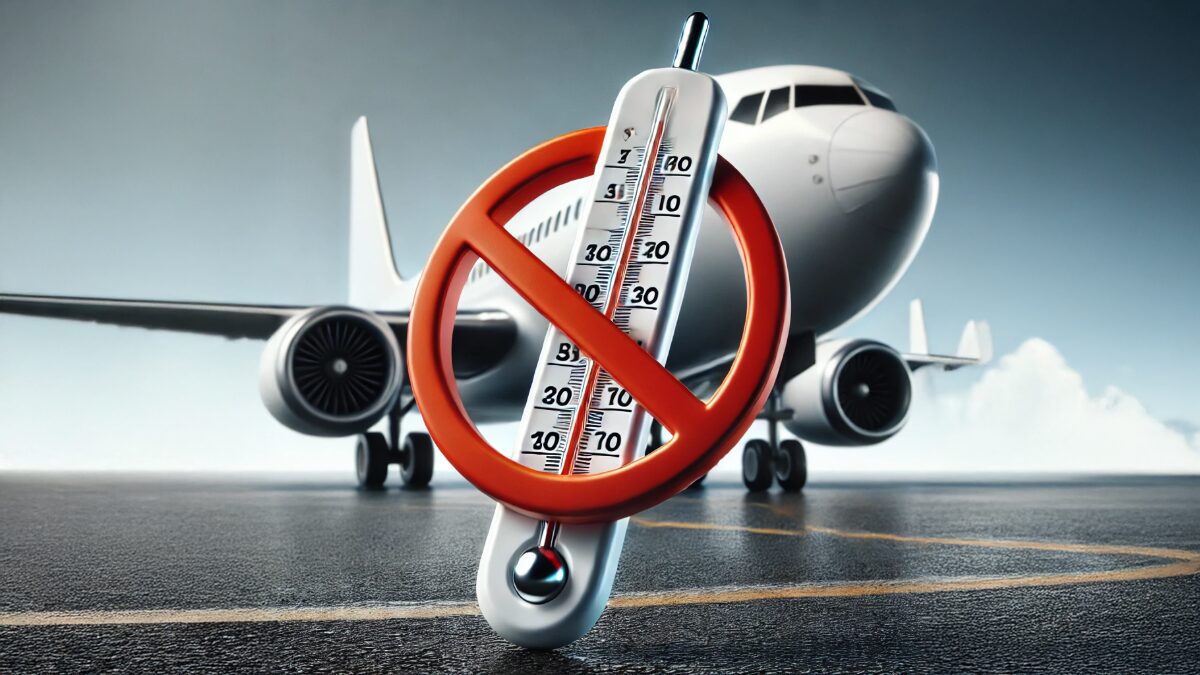 Thermometer Banned on Airplanes