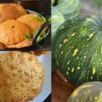 Pumpkin Curry with Puri and Shrikhand