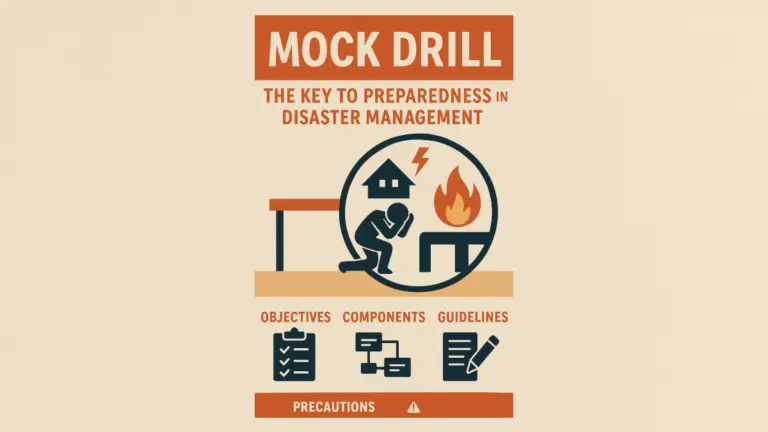 Mock Drill: The Key to Preparedness in Disaster Management