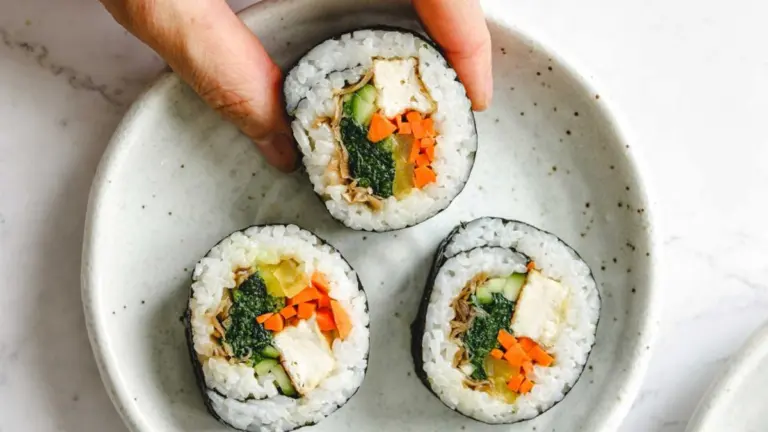 Veg Tofu Kimbap Recipe: 5 Quick And Easy Steps To Make This Korean Dish