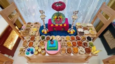 56 Bhog to God